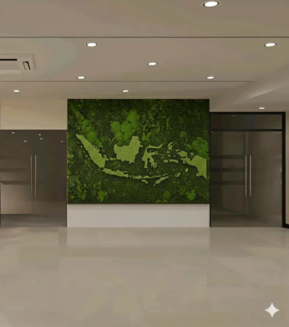 Moss Wall Decor Indoor