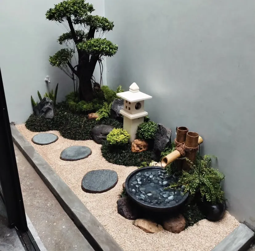 Pembuatan Taman Zen Garden