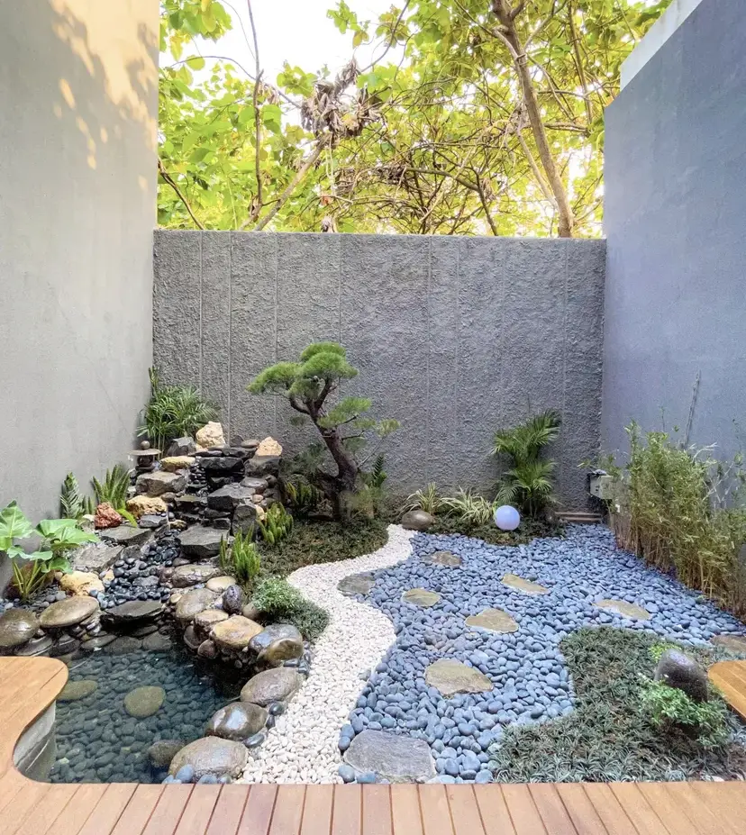 Pembuatan Taman Zen Garden