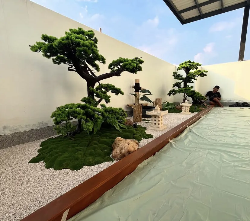 Pembuatan Taman Zen Garden