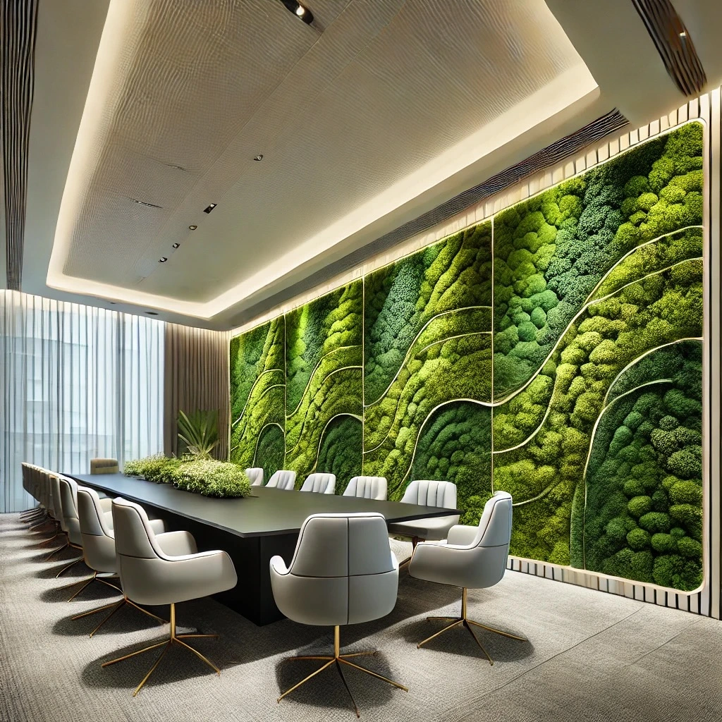 Jasa Pembuatan Moss Wall Frame Dekorasi Alami